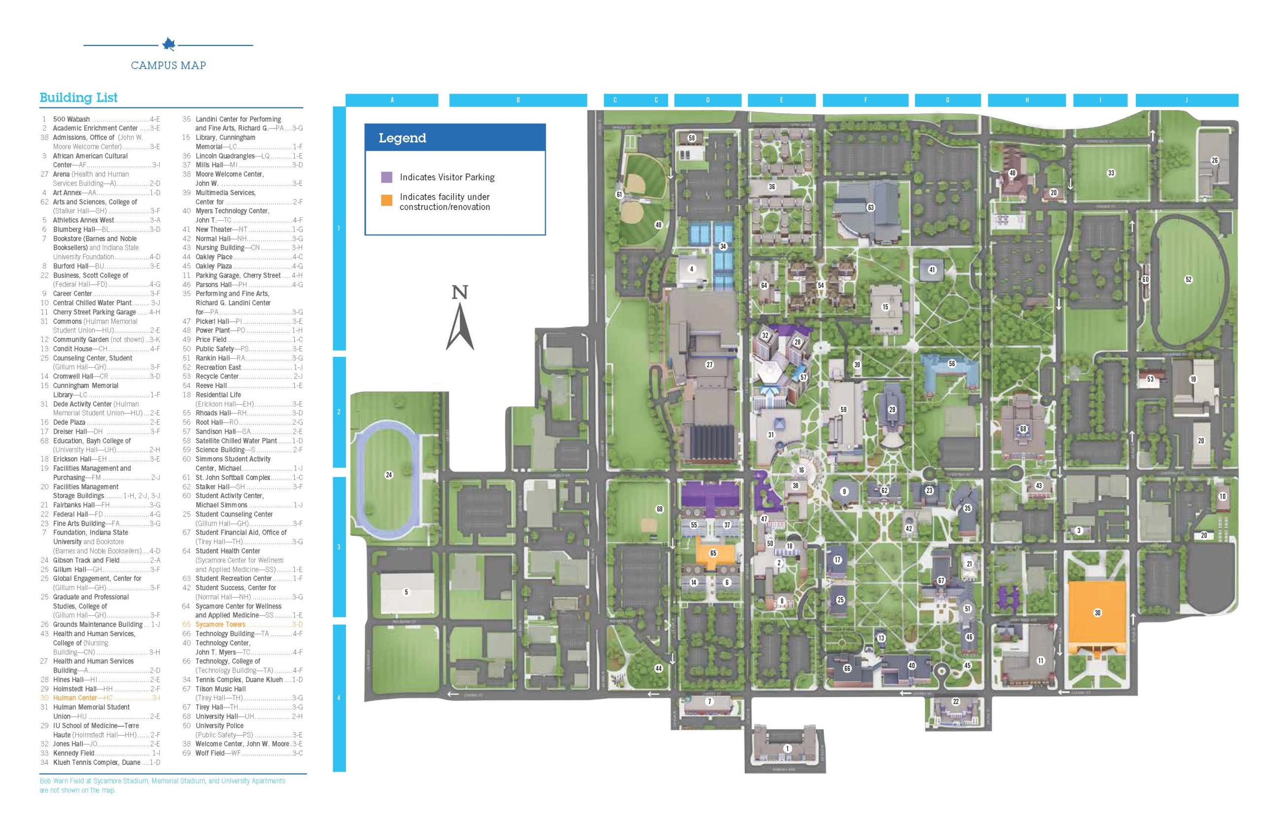 Campus Maps Home, Campus Maps